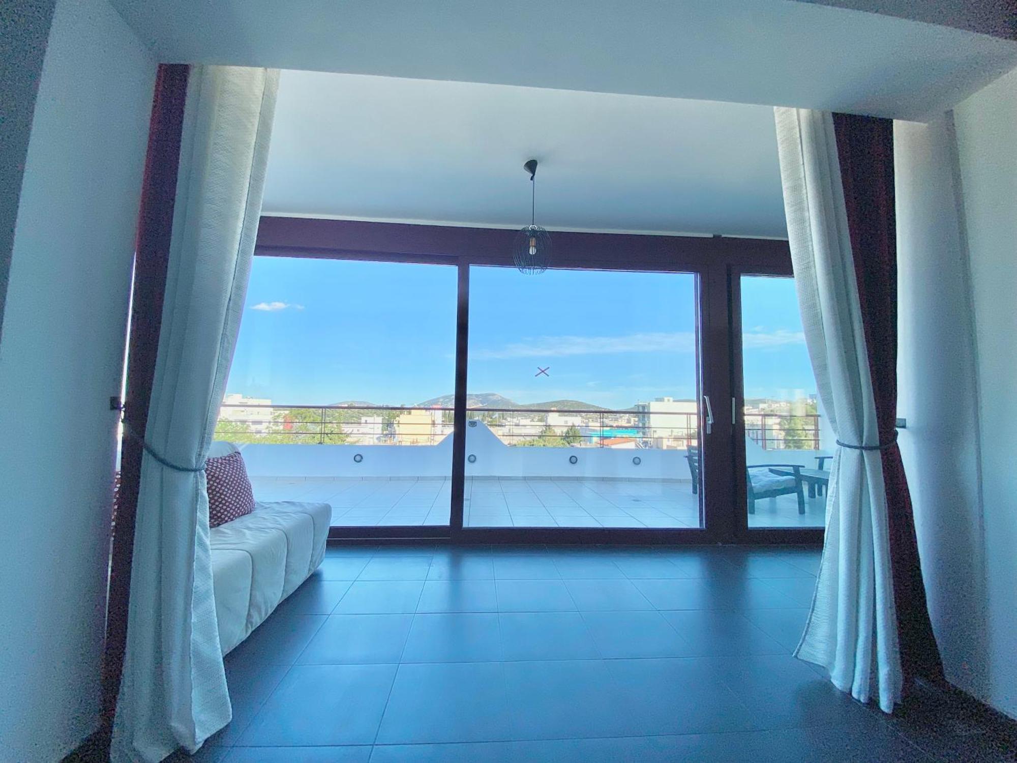 Luxury View Apartment 10Min From Athens Airport Koropion Ngoại thất bức ảnh